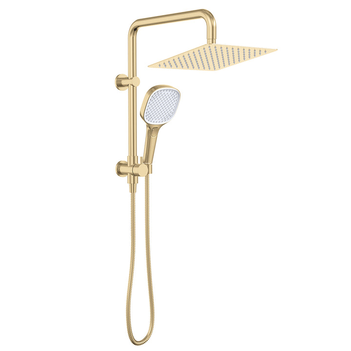 Fienza Koko Twin Half Rail Shower