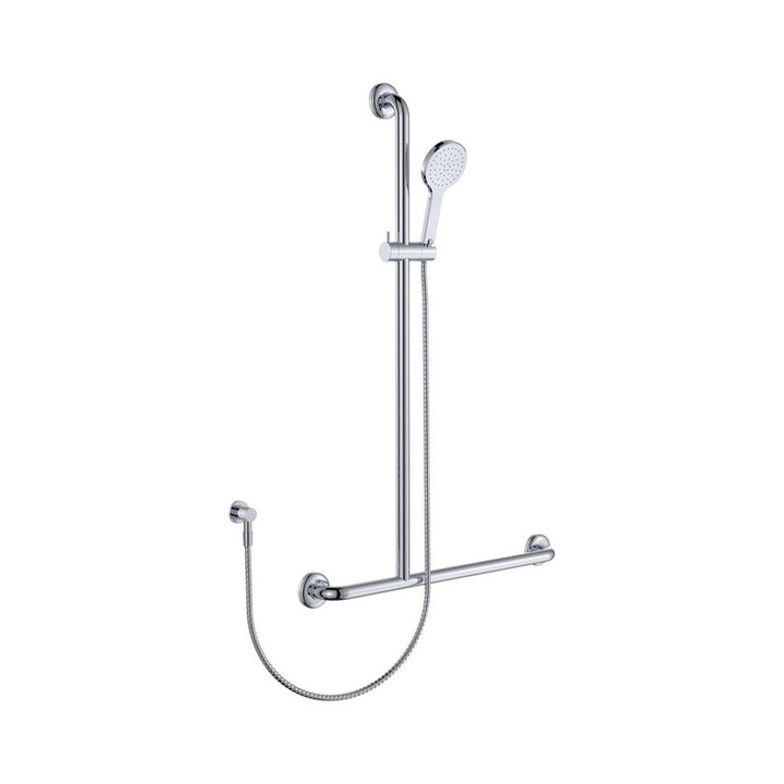 Fienza Luciana Care Inverted T Rail Shower - Chrome