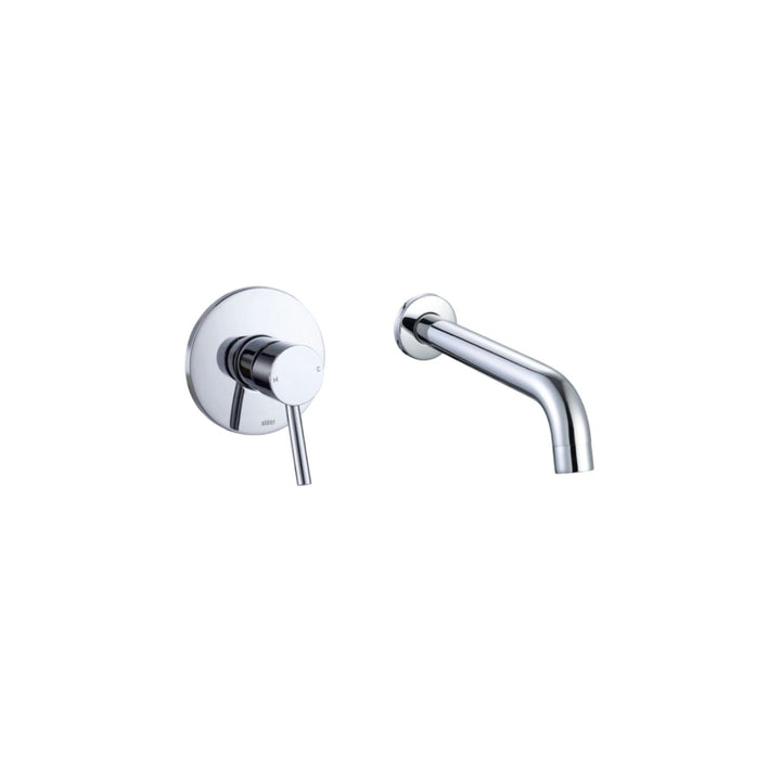 Alder FLEX 220mm Wall Basin/Bath Mixer Set Lead Free (Trim Kit)