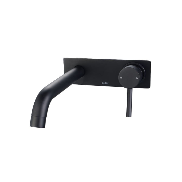 Alder FLEX 170mm Backplate Wall Basin/Bath Mixer Set Lead Free (Trim Kit)