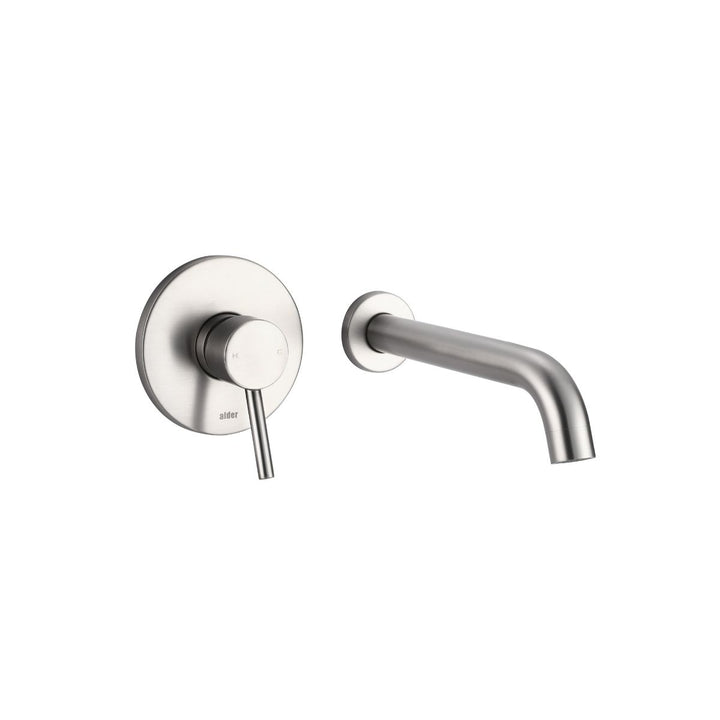 Alder FLEX 220mm Wall Basin/Bath Mixer Set Lead Free (Trim Kit)