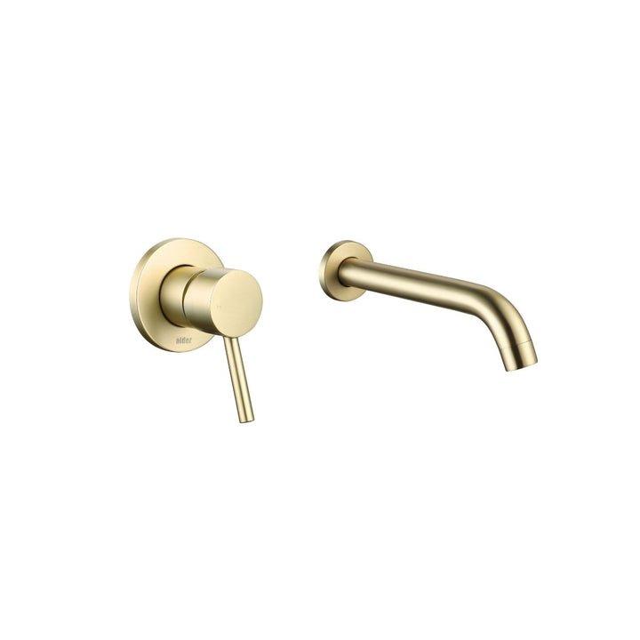 Alder FLEX 220mm Wall Basin/Bath Mixer Set Lead Free (Trim Kit)