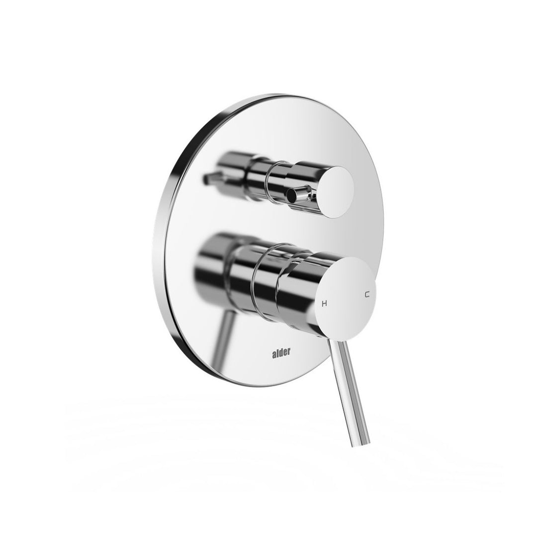 Alder FLEX Rotary Shower Bath Diverter Mixer (Trim Kit)