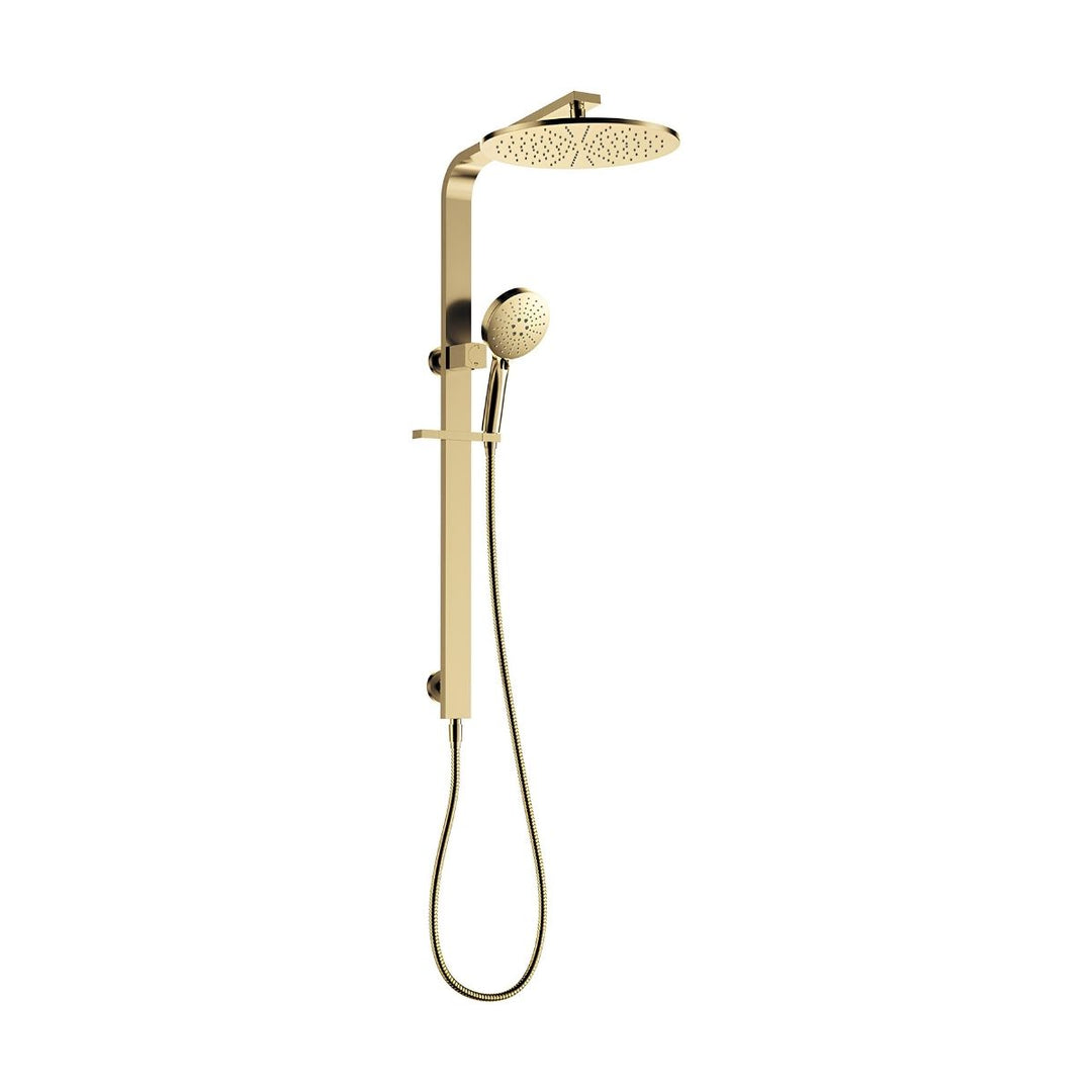 Fienza Empire Slim Deluxe Stainless Steel Twin Shower