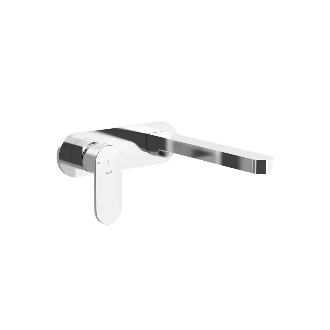 Vito Bertoni KALI2 220mm Backplate Wall Basin/Bath Mixer Set Left Hand Lead Free (Complete Kit)