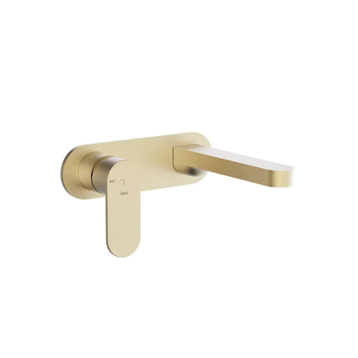 Vito Bertoni KALI2 170mm Backplate Wall Basin/Bath Mixer Set Left Hand Lead Free (Complete Kit)