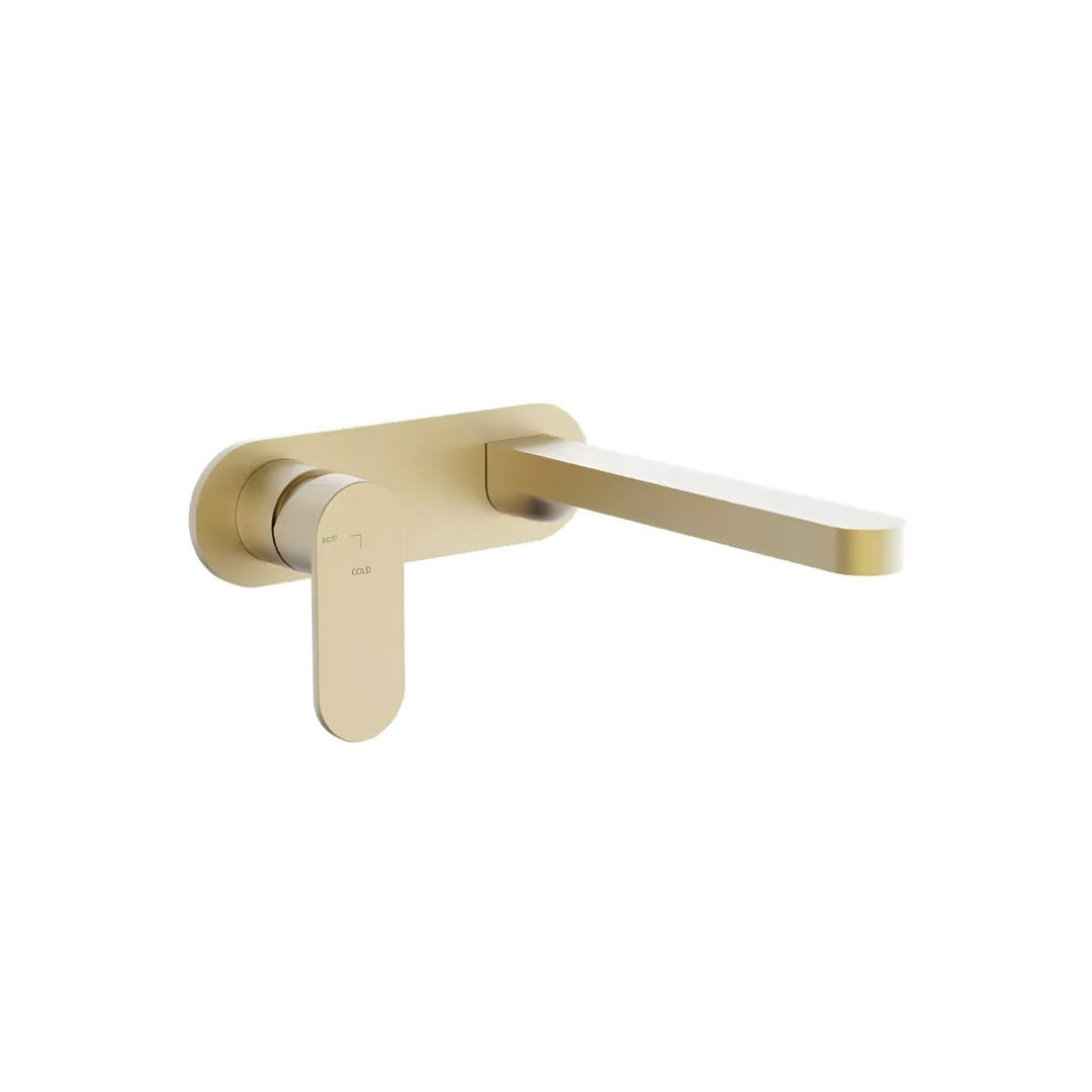 Vito Bertoni KALI2 220mm Backplate Wall Basin/Bath Mixer Set Left Hand Lead Free (Complete Kit)