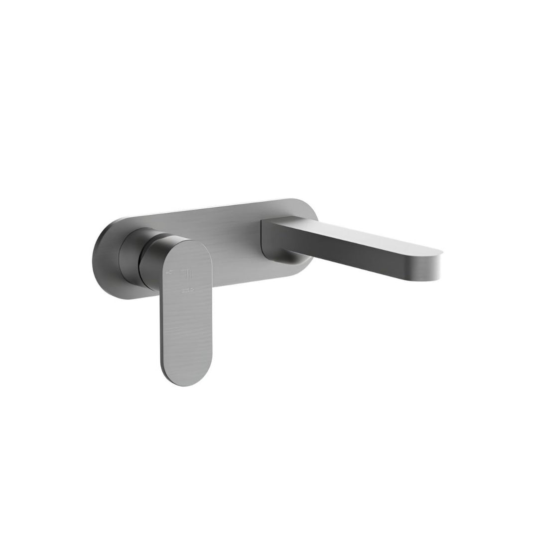 Vito Bertoni KALI2 170mm Backplate Wall Basin/Bath Mixer Set Left Hand Lead Free (Complete Kit)