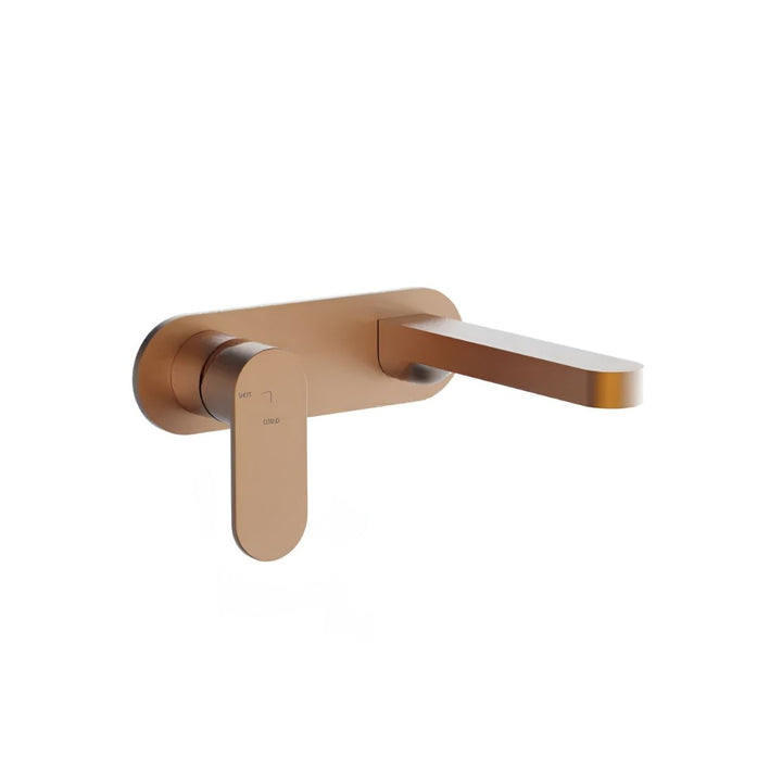 Vito Bertoni KALI2 170mm Backplate Wall Basin/Bath Mixer Set Left Hand Lead Free (Complete Kit)