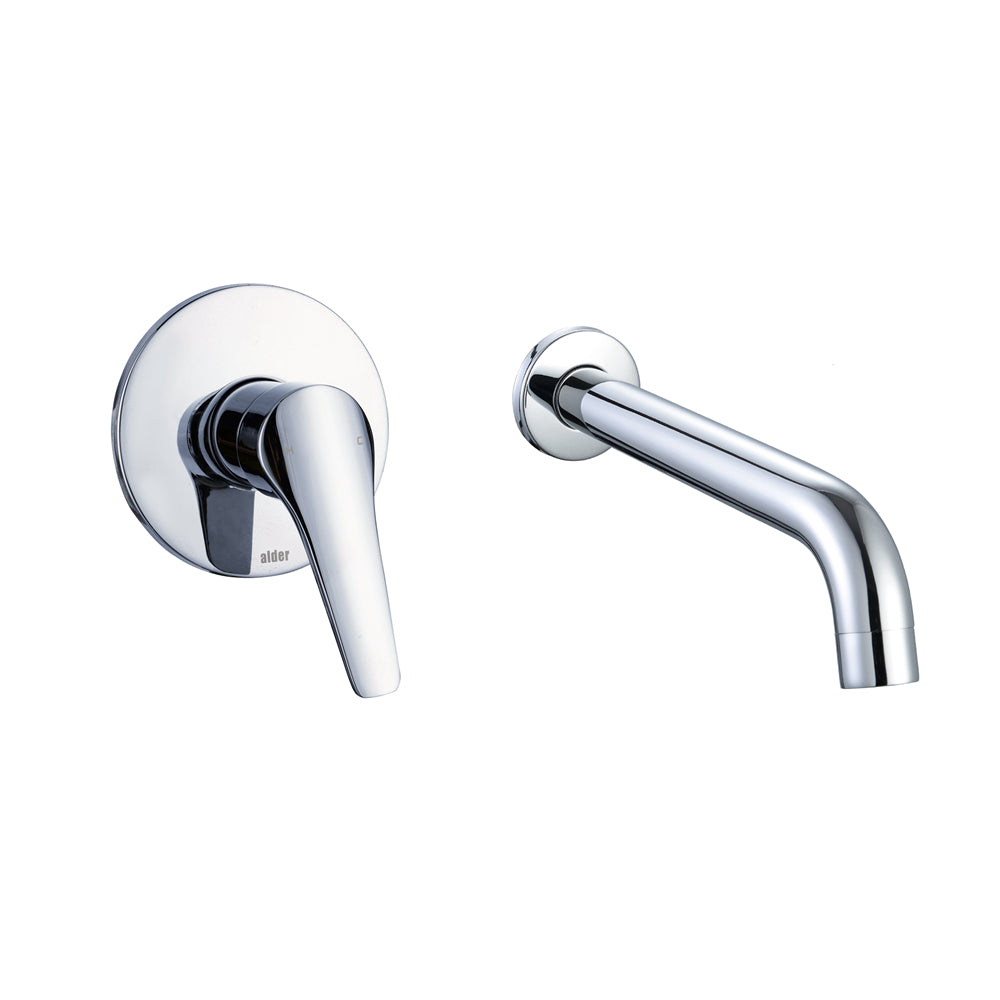 Alder SOHO Wall Bath Mixer Set  300mm - Lead Free Chrome