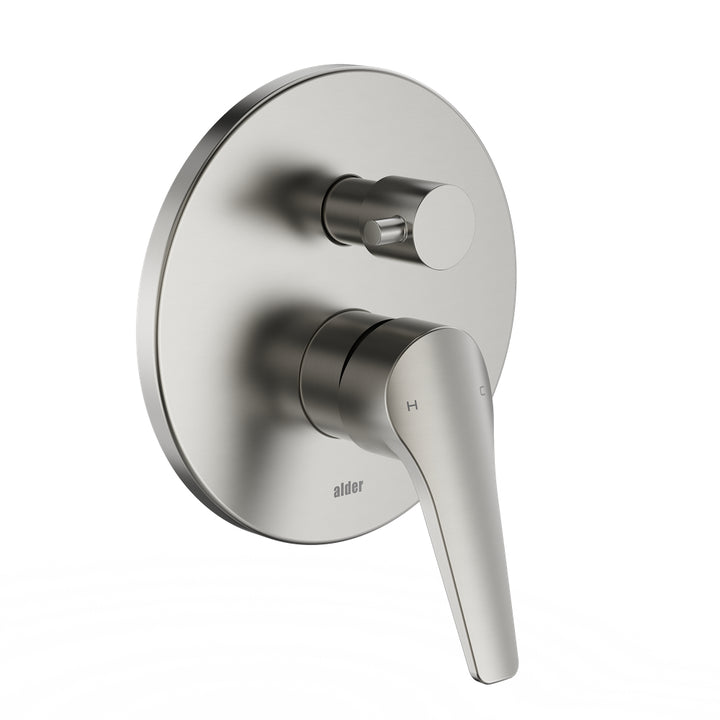 Alder SOHO Rotary Shower Bath Diverter - Trim Kit Brushed Nickel