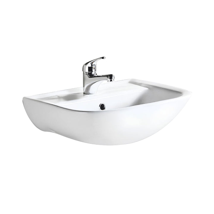 Fienza Rak Lara Wall-Hung Basin Overflow 510mm x 405mm
