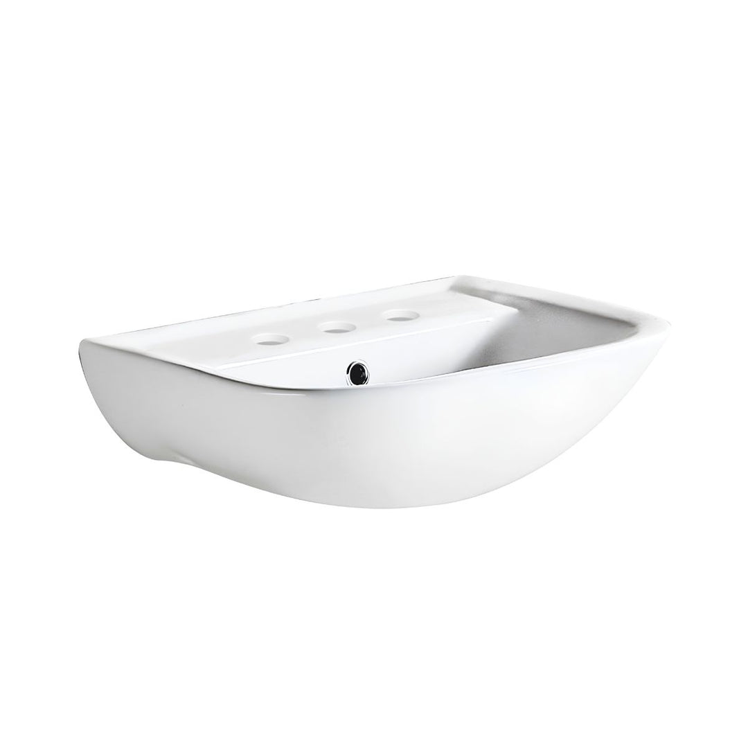 Fienza Rak Lara Wall-Hung Basin Overflow 510mm x 405mm