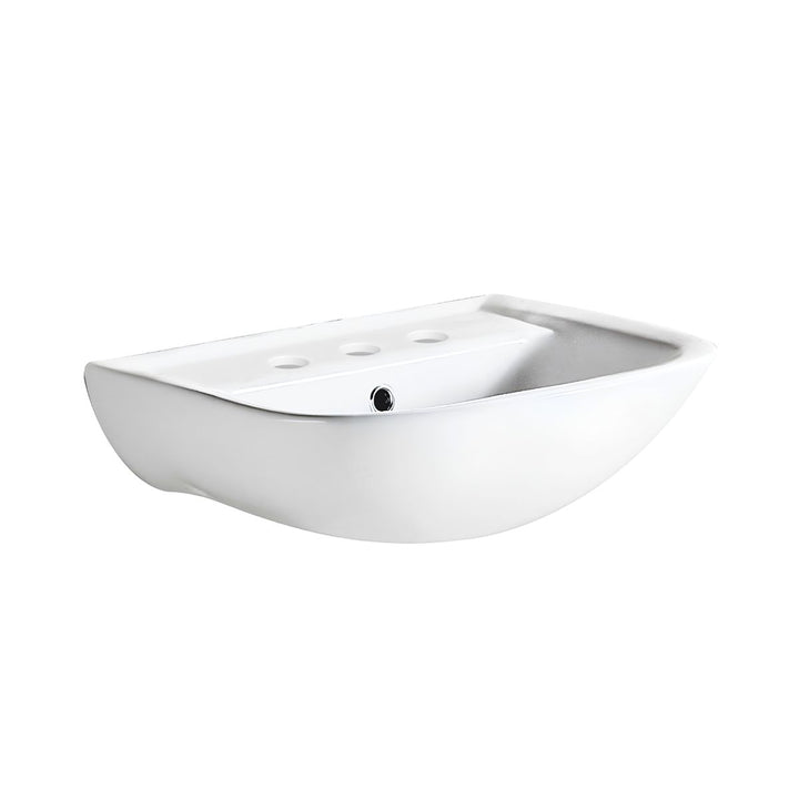 Fienza Rak Lara Wall-Hung Basin Overflow 510mm x 405mm