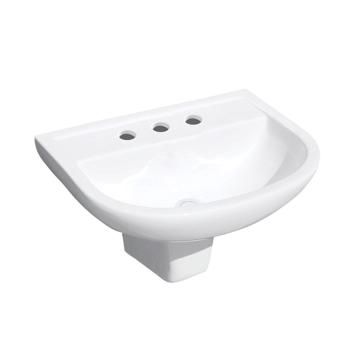 Fienza Rak X500 Wall-Hung Basin With Integral Shroud 510mm x 380mm