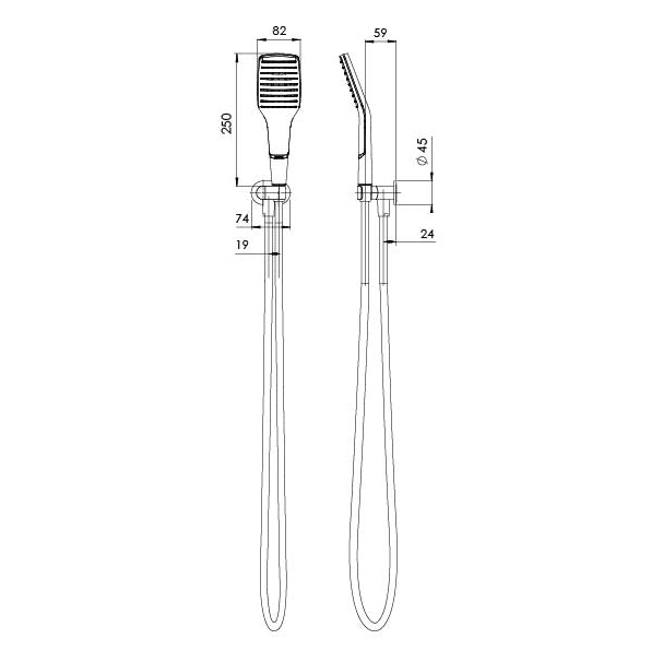 Phoenix NX Cape Hand Shower - Design 10