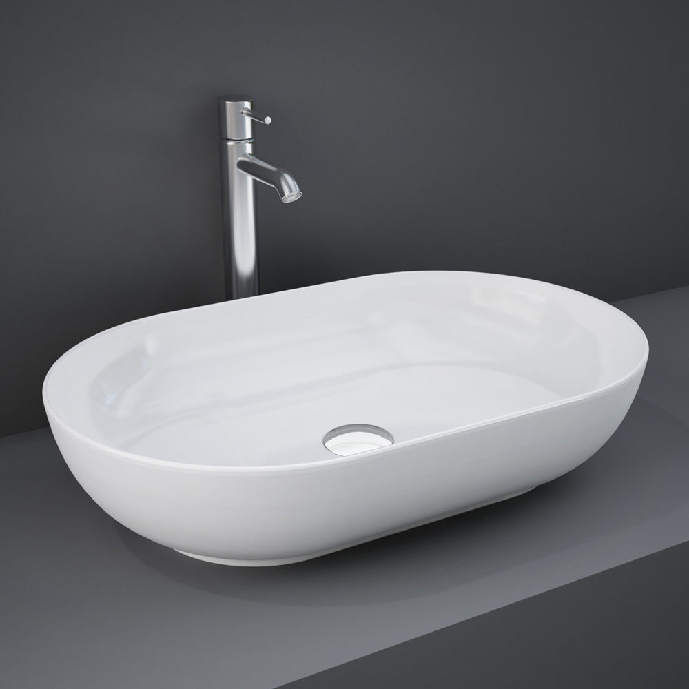 Fienza RAK Feeling Oval Above Counter Basin - Design 10