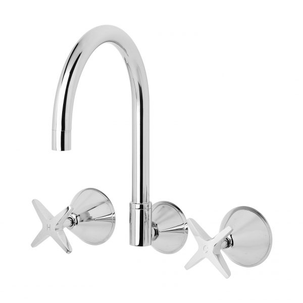 Phoenix  Ivy Wall Sink Set – Lead Free - Design 10