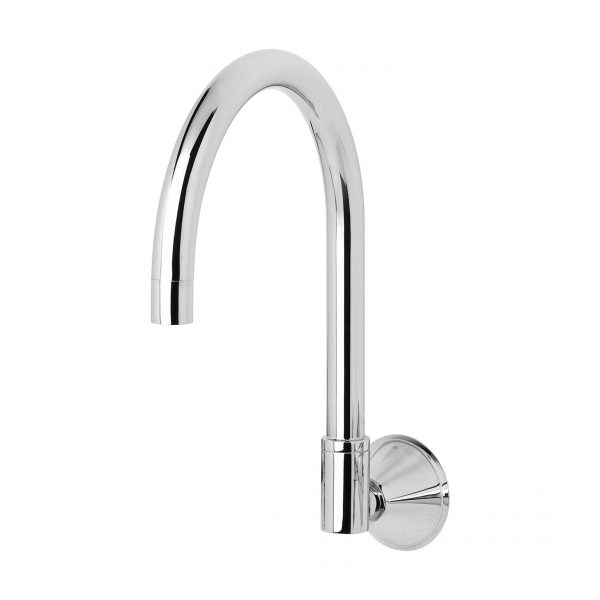 Phoenix Ivy Wall Sink Outlet 170mm Gooseneck- Lead Free - Design 10