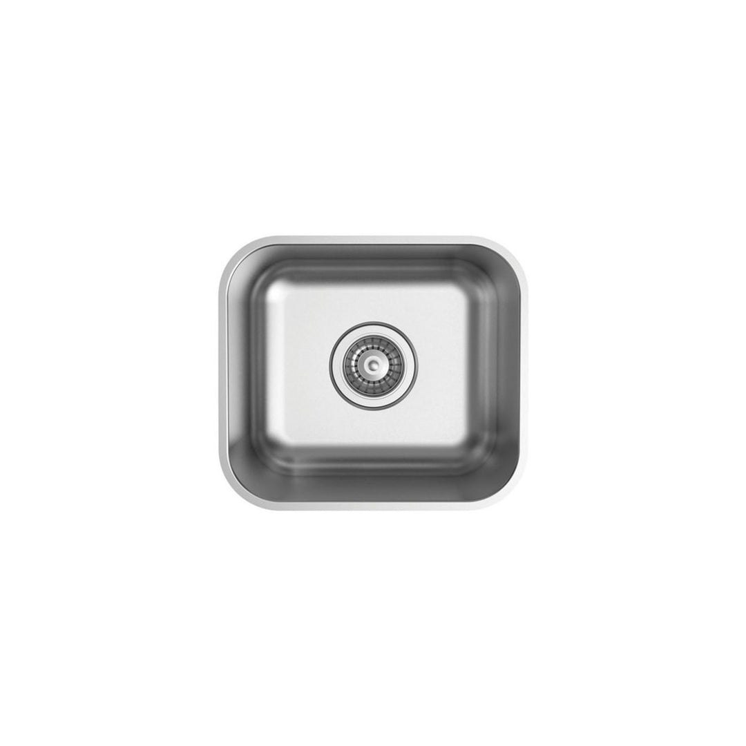 Fienza Tiva 365 Single Bowl Kitchen Sink NTH 364 x 324mm