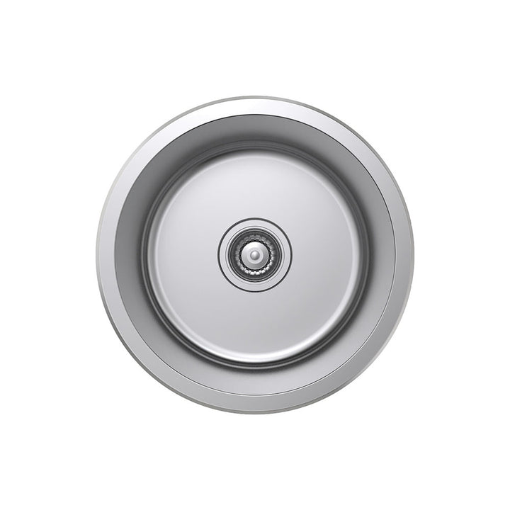 Fienza Tiva Round Single Bowl Sink - Design 10