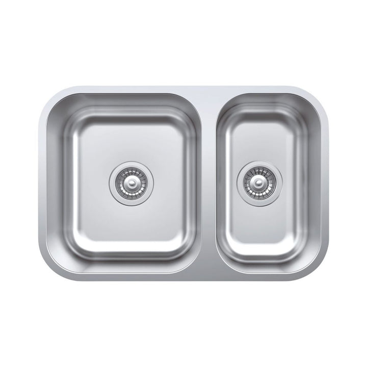 Fienza Tiva 670 Double Bowl Kitchen Sink NTH 670 x 450mm
