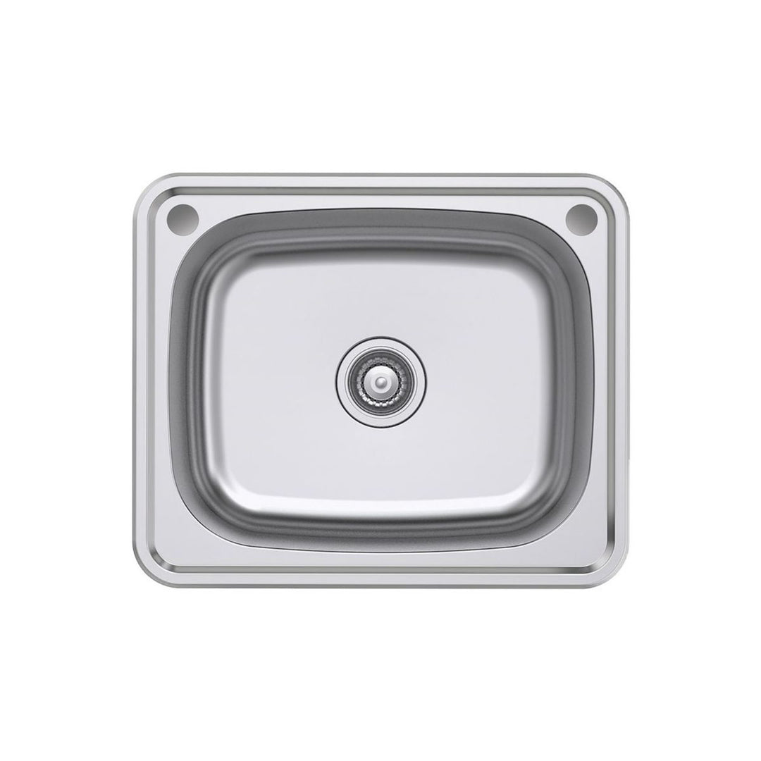 Fienza Tiva 50L Laundry Sink 2TH 600 x 500mm