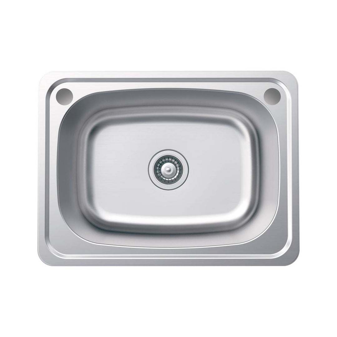 Fienza Tiva 45L Laundry Sink 2TH 635 x 475mm