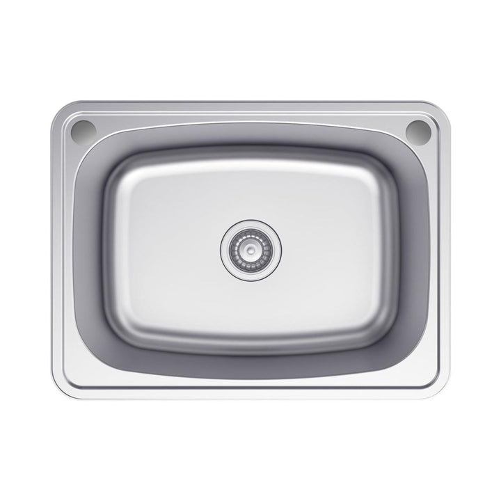 Fienza Tiva 70L Laundry Sink 2TH 675 x 505mm