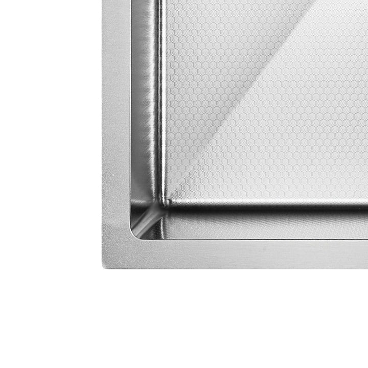 Fienza Hana 32L Anti-Scratch Single Bowl Kitchen Sink NTH 450 x 450mm