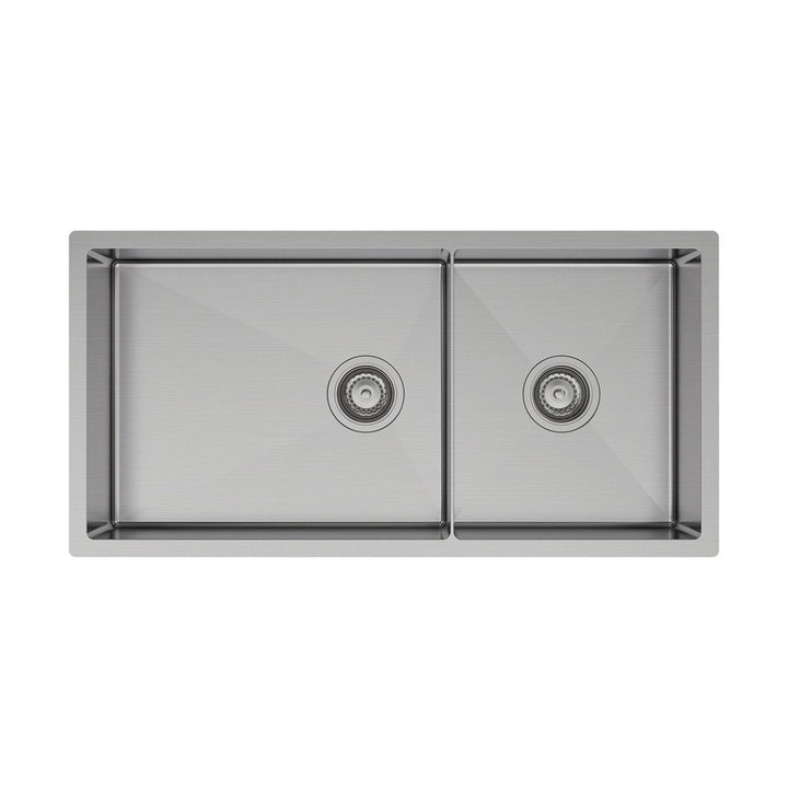 Fienza Hana 40L/27L Double Bowl Kitchen Sink NTH 892 x 450mm