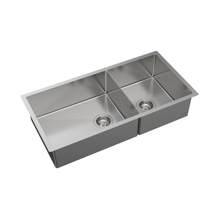 Fienza Hana 40L/27L Double Bowl Kitchen Sink NTH 892 x 450mm