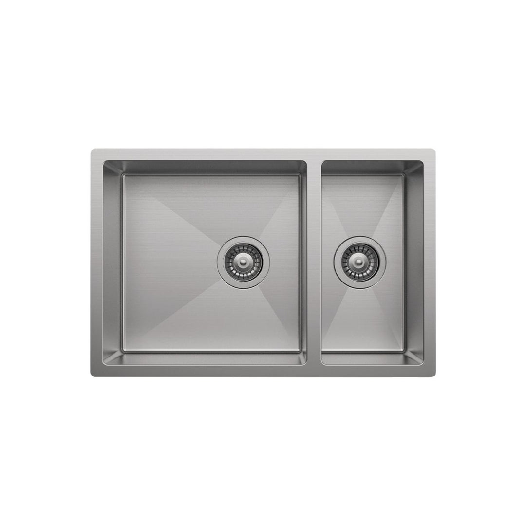 Fienza Hana 30L/15L Double Bowl Kitchen Sink NTH 680 x 450mm
