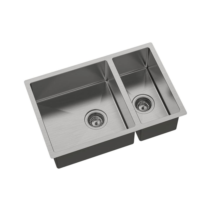 Fienza Hana 30L/15L Double Bowl Kitchen Sink NTH 680 x 450mm