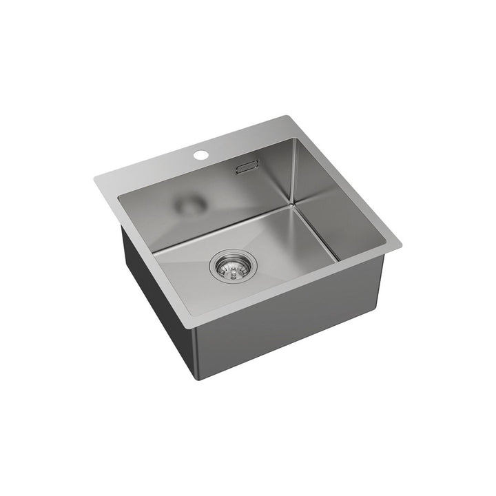 Fienza Hana 42L Laundry Sink 1TH 510 x 510mm