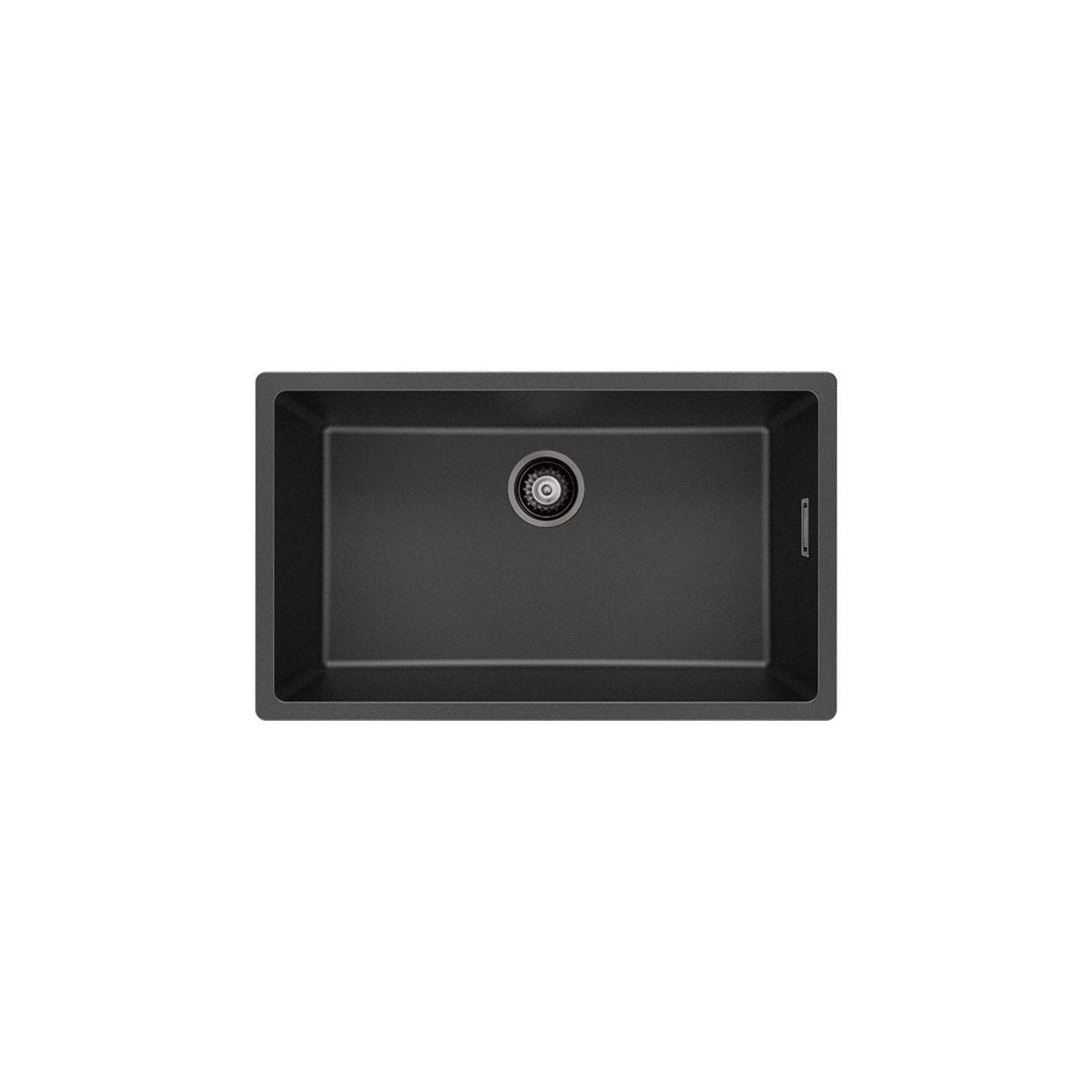 Fienza Kuro Granite 53L Single Bowl Kitchen Sink