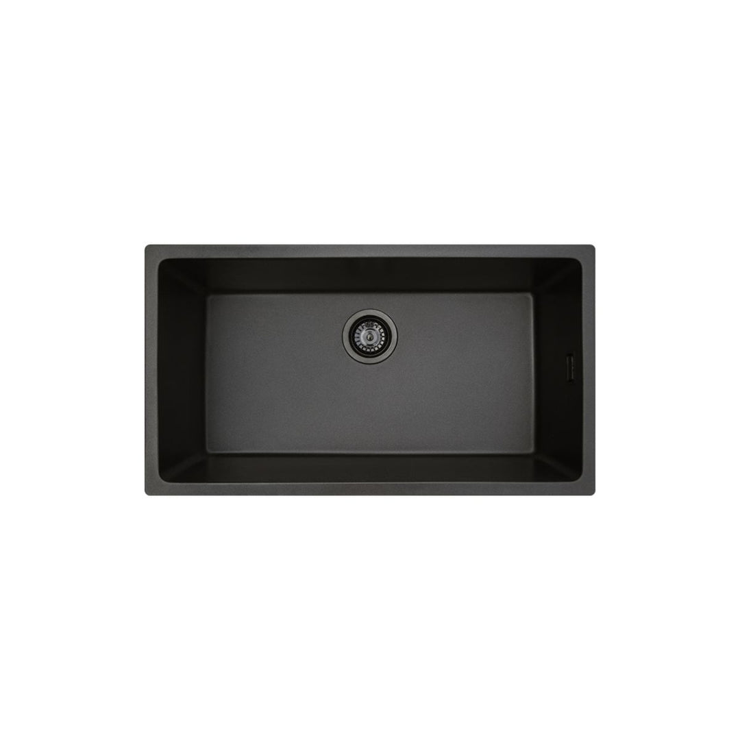 Fienza Kuro Granite 59L Single Kitchen Sink