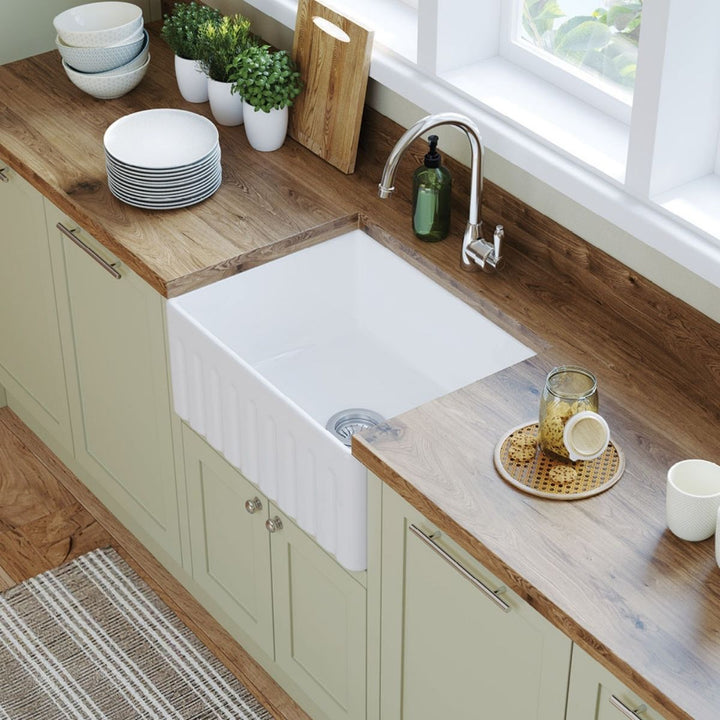 Fienza Olivia Single Butler Sink 605 x 455 x 255 mm