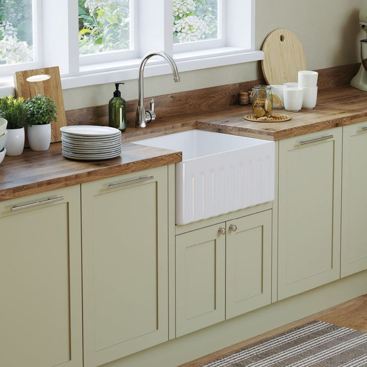 Fienza Olivia Single Butler Sink 605 x 455 x 255 mm