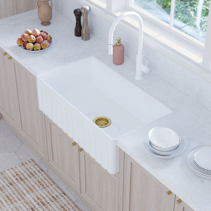 Fienza Olivia Single Butler Sink 840 x 460 x 255 mm