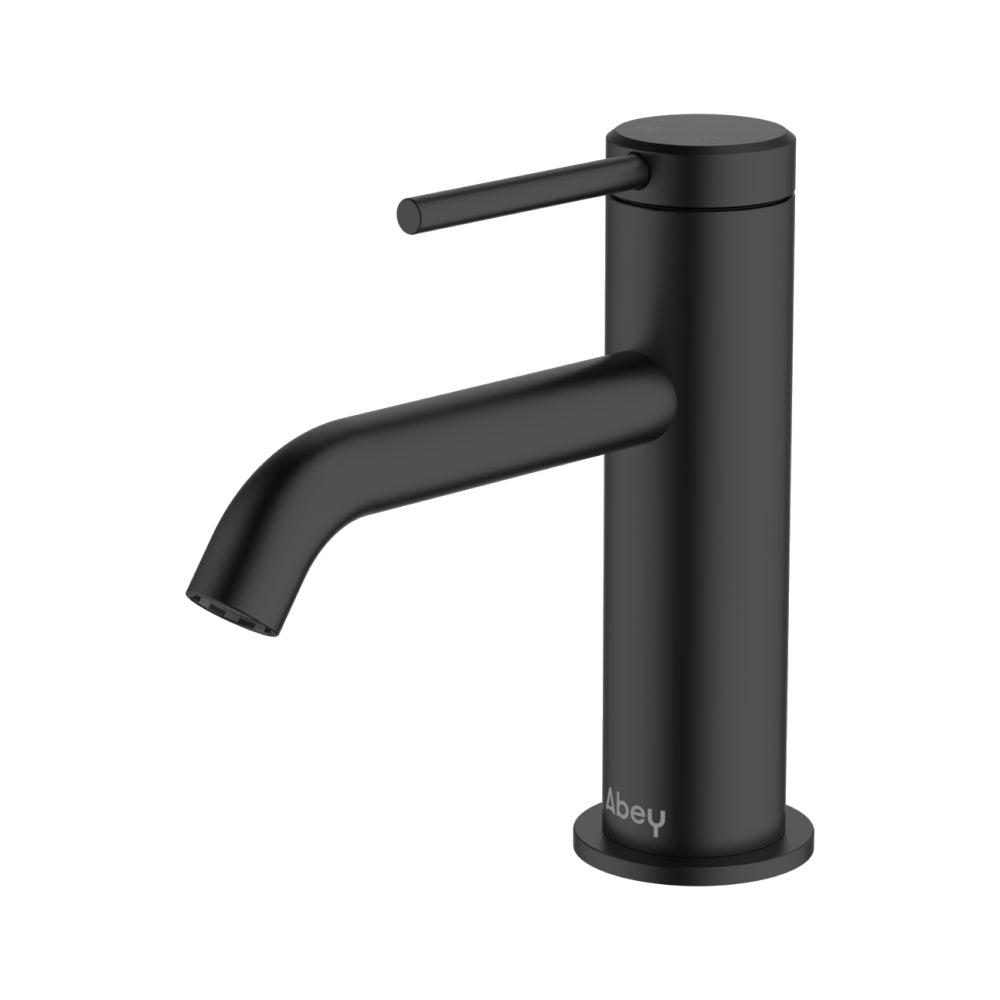Abey Poco Basin Mixer Lead Free Matte Black