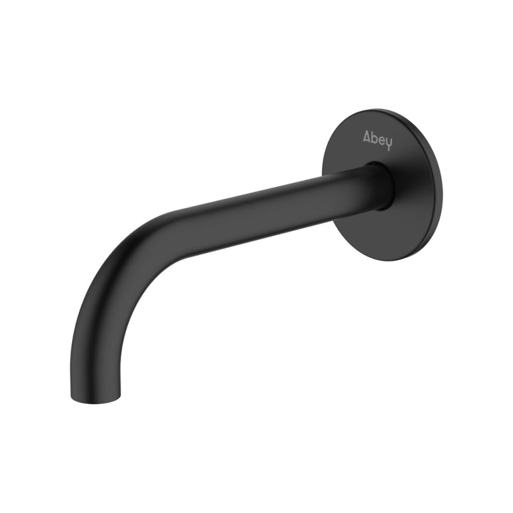 Abey Poco 165mm Basin Spout Lead Free Matte Black