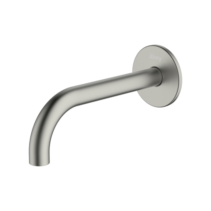 Abey Poco 165mm Basin Spout Lead Free Brushed Nickel