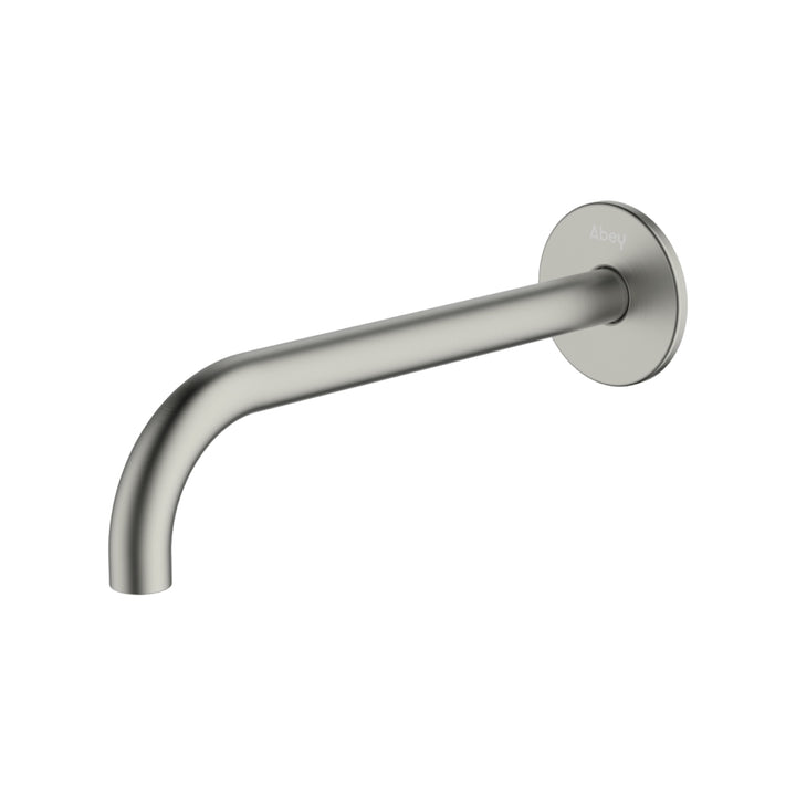 Abey Poco 220mm Basin Spout Lead Free Brushed Nickel