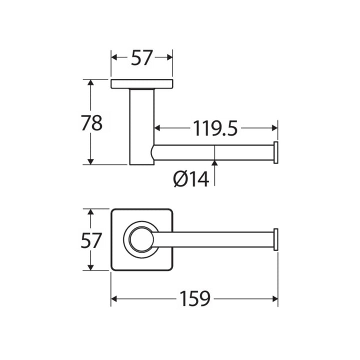 Fienza SANSA Roll Holder