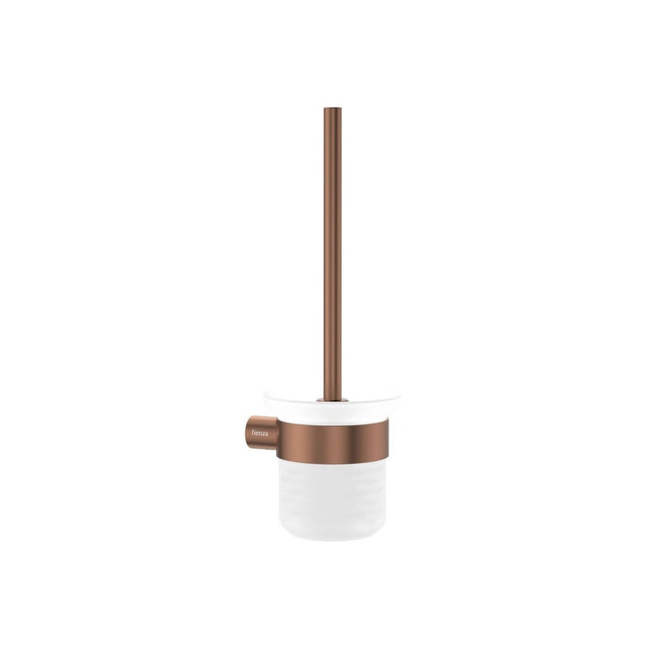 Fienza Empire Slim Toilet Brush and Glass Holder