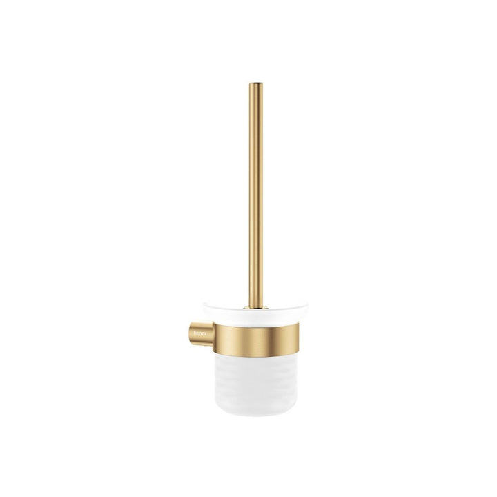 Fienza Empire Slim Toilet Brush and Glass Holder