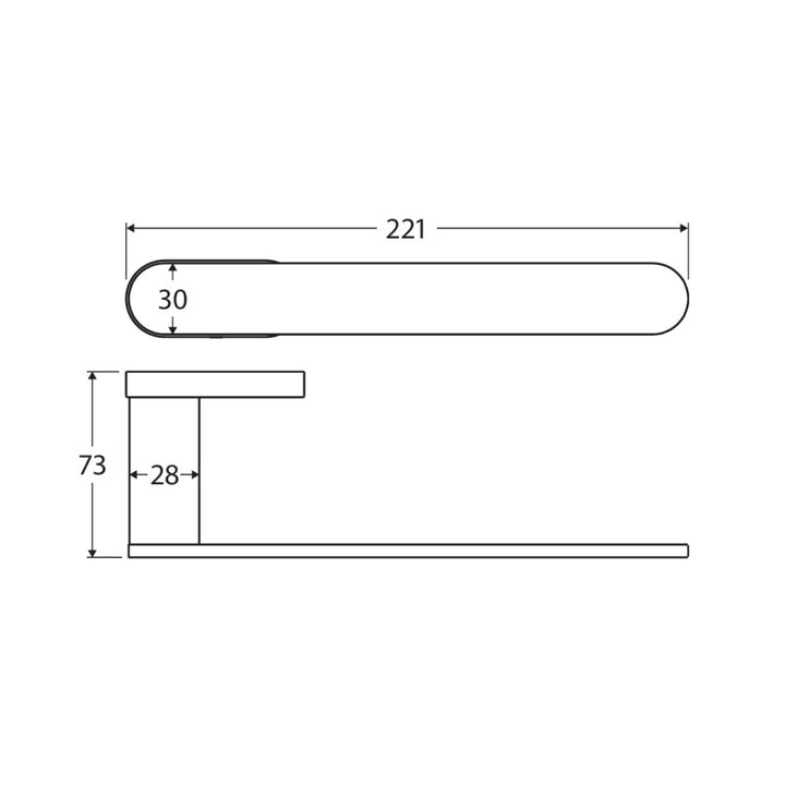 Fienza Empire Slim Hand Towel Holder