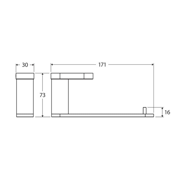 Fienza Empire Slim Toilet Roll Holder