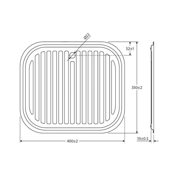 Fienza Tiva Sink Drainer Tray